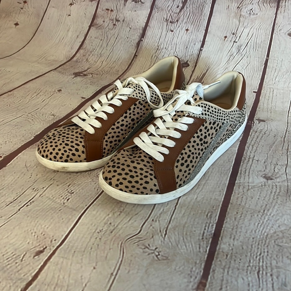 TORRID | Faux Leather Sneaker (WW) | Size 11W